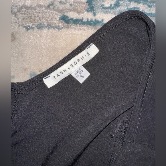 Tash & Sophie Black Slinky Midi Dress NWOT - Picture 6 of 11